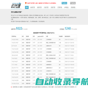 免费代理IP-动态HTTP代理IP-国内免费IP代理-云代理